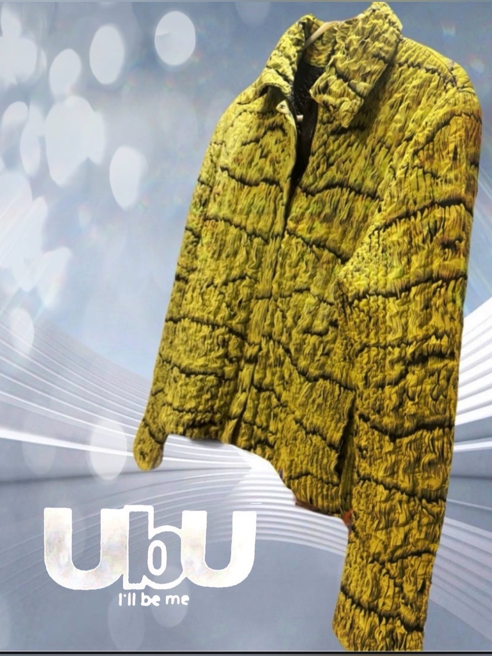 UBU I'll Be Me Vintage Crinkle Puffer Jacket 
Lightweight